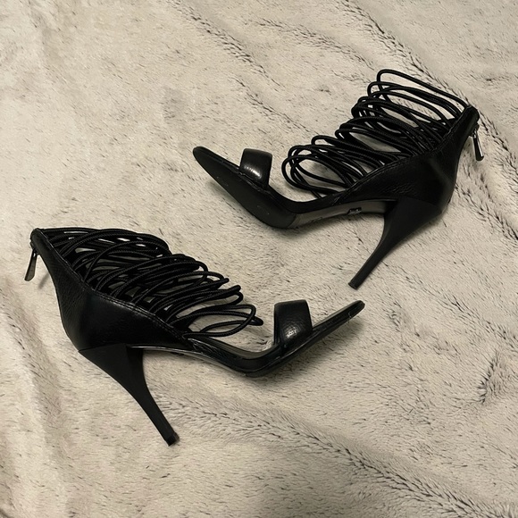 Sexy BCBGMAXAZRIA strappy heels - Picture 10 of 12